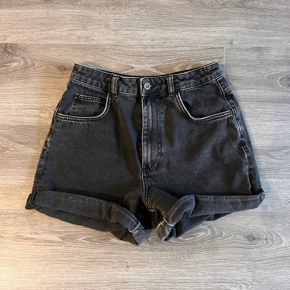 Zara 100% Cotton Jean Shorts - Picture 2 of 5